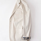 AP 253 화이트 캐시미어 코듀로이 자켓