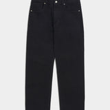 AP 101 스트레이트 셀비지 데님 (Black)