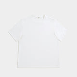 AP 10 시 아일랜드 코튼 숏슬리브 티셔츠 (White)
