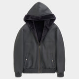 AP 32 시어링 재킷 (Charcoal)