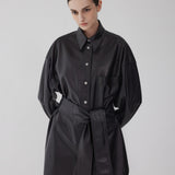AP 302 Lambskin Leather Shirt
