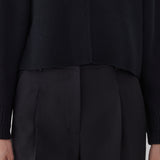AP 304 Viscose Wool Wide Pintuck Pants