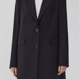 AP 303 Wool Chesterfield Long Jacket 