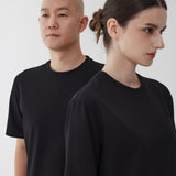 AP 10 시 아일랜드 코튼 숏슬리브 티셔츠 (Black)