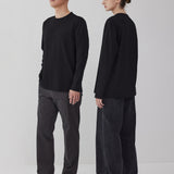 AP 11 시 아일랜드 코튼 티셔츠 (Black)