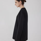 AP 11 시 아일랜드 코튼 티셔츠 (Black)