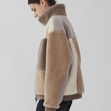 AP 31 하이넥 셰르파 재킷 (Light Brown)